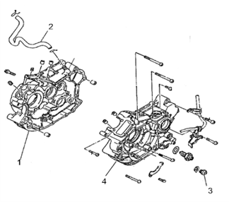 Bluroc 250 Crankcase