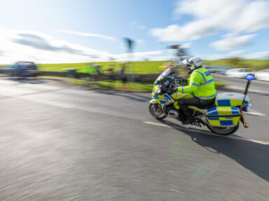 Safety on the Roads: A Motorbike Course Run by Police Volunteers