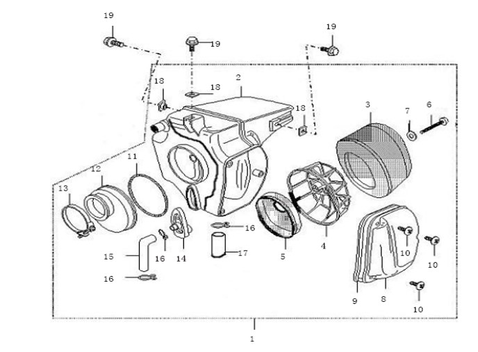 Bluroc Hero 125 Air Cleaner