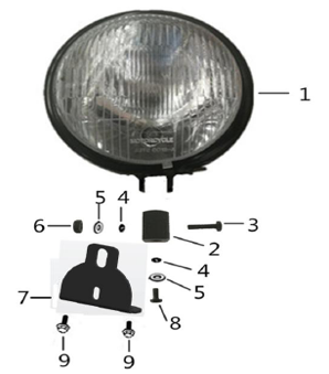 Bluroc Hero 125 Head Lamp