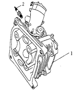 Neco Alexone 125 Cylinder Head