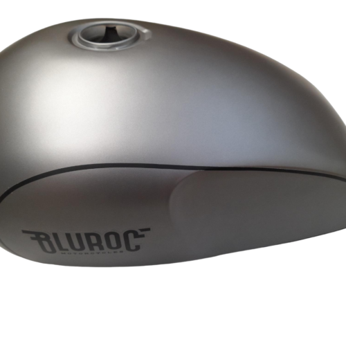 HERO 125 FUEL TANK – GREY /  TITANIUM