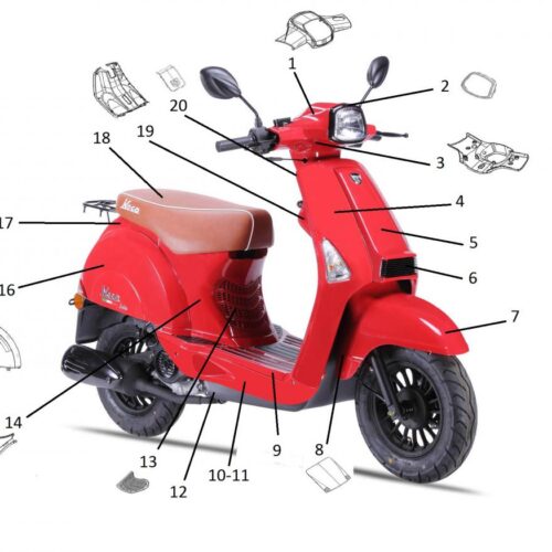 LOLA 50 REAR PANEL – DECORATIVE PLATE
