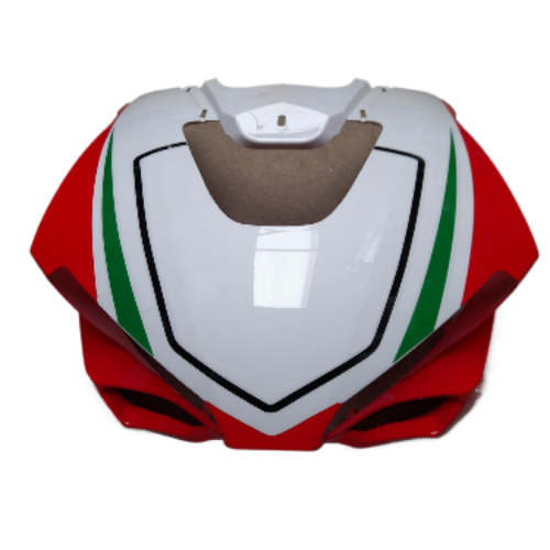 GPX 125 FRONT SHIELD – ROSSO RACING