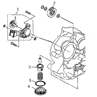 Bluroc V-Bob 250 Oil Pump