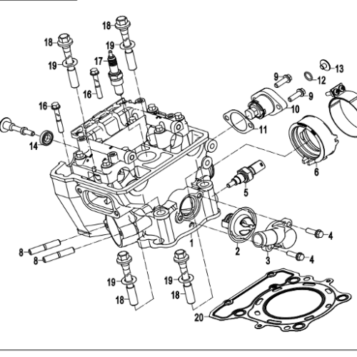 HERO 250 SEALING RING, CYLINDER HEAD COVER