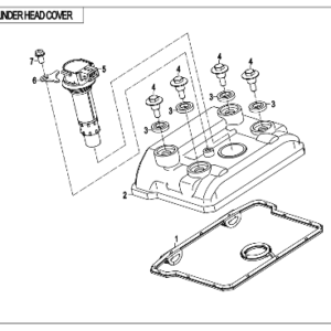 Bluroc Hero 250 Cylinder Head Cover