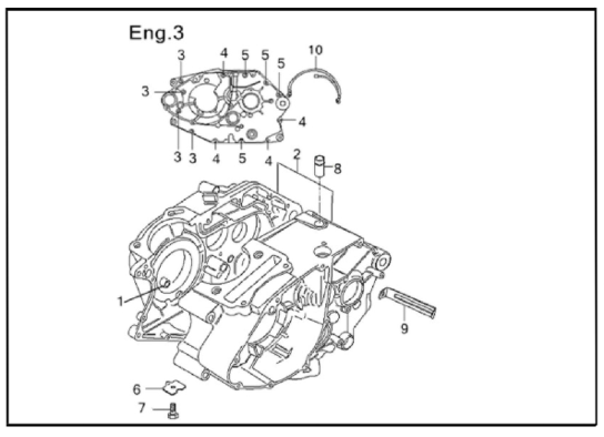 Bluroc Hunt XC Crankcase