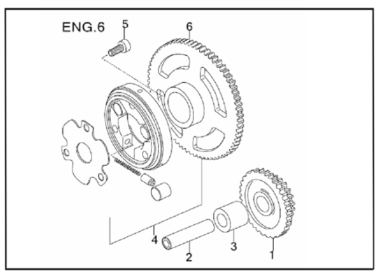 Bluroc Hunt XC Starter Clutch