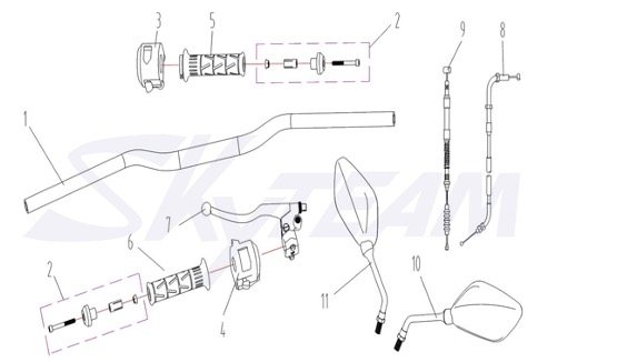 Bluroc Tracker 125 Operation System