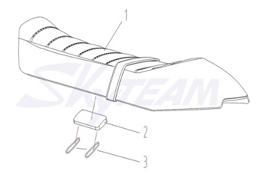 Bluroc Tracker 125 Seat