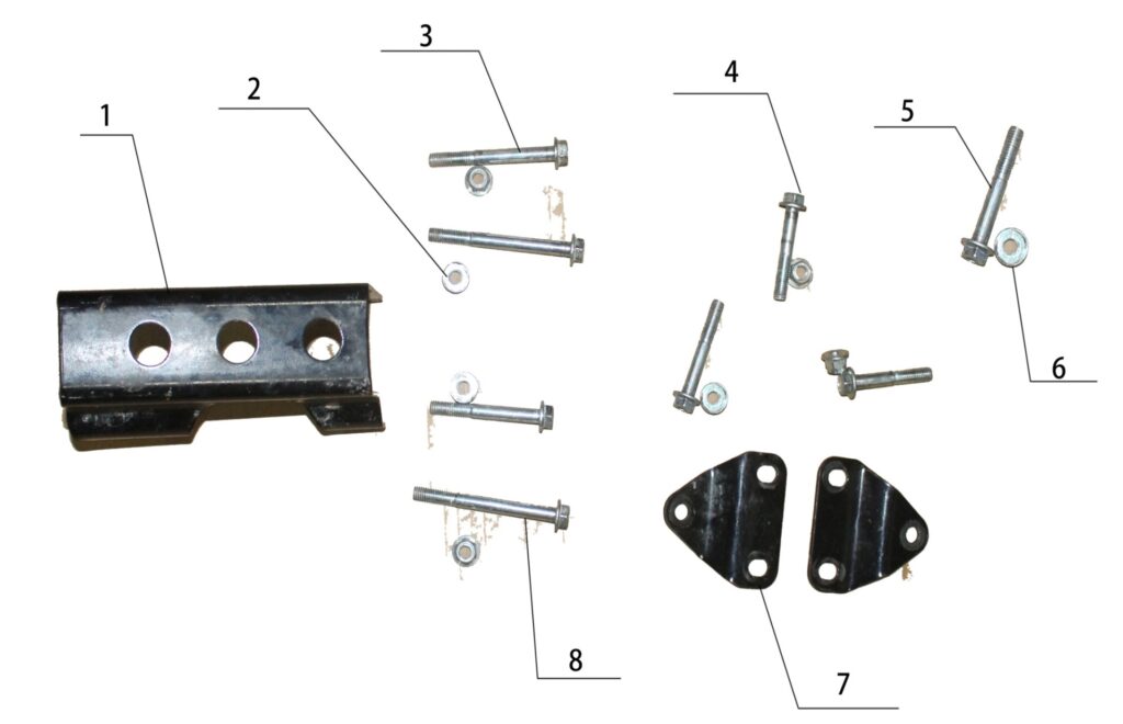 Bluroc Legend 125 Engine Bracket