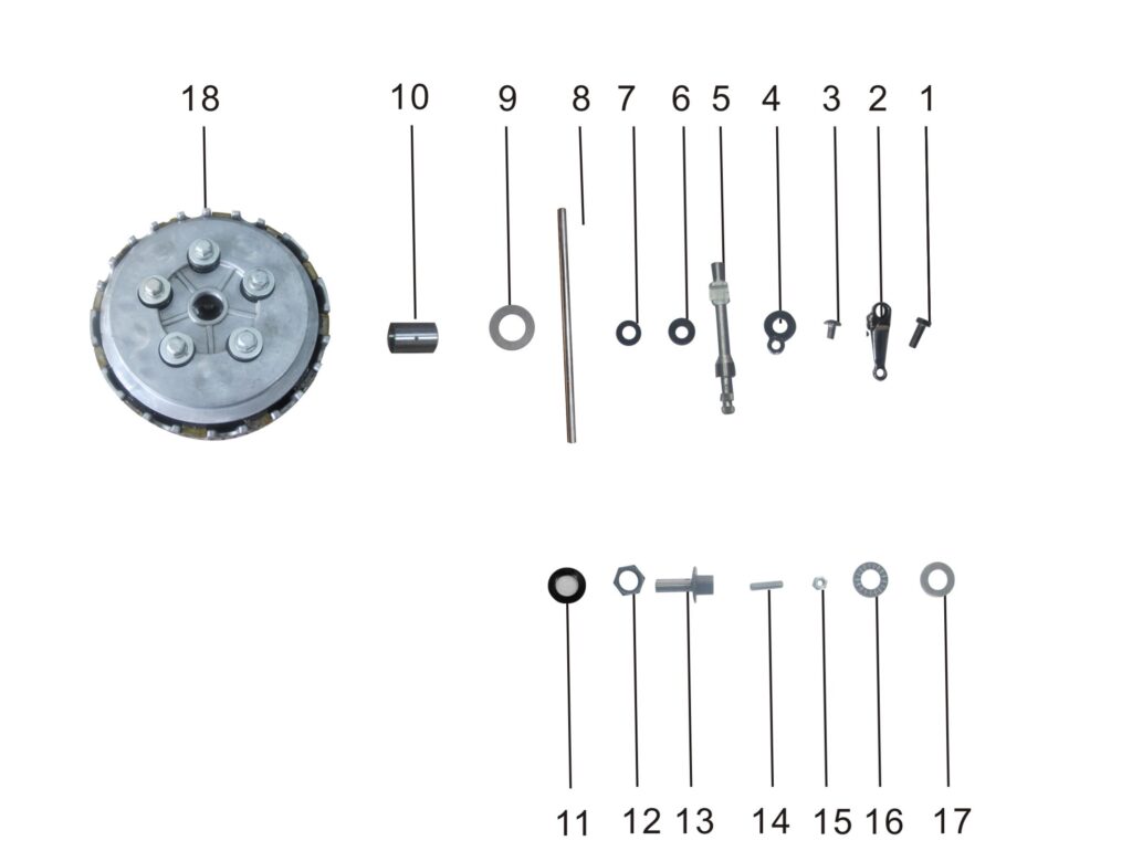 Bluroc Legend 125 Kick Starter Assembly