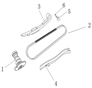 Neco Azzuro GP 125 Timing Chain Tensioner