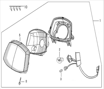 Neco Lola 50 Frame Parts 1