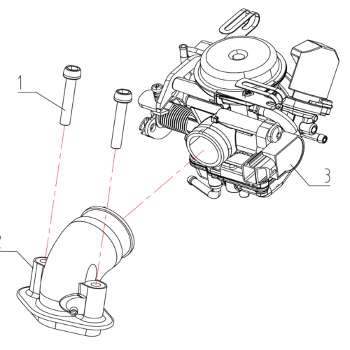 NECO ONE 10″ CARBURETOR ASSY