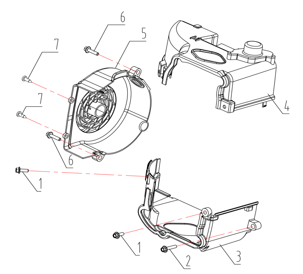 Neco One 10 Shroud Assembly