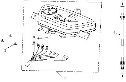 Neco One 10 Speedometer