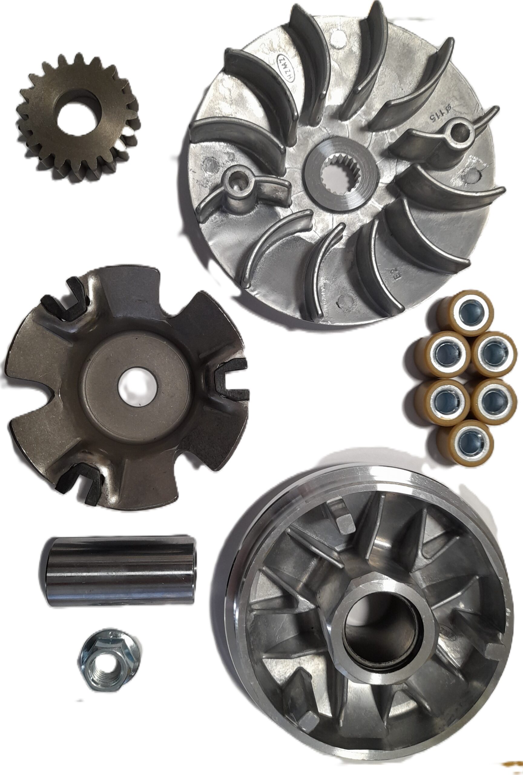DINNO 125 FRONT VARIATOR - INCLUDES PARTS 1 - 2 - 3 & 4